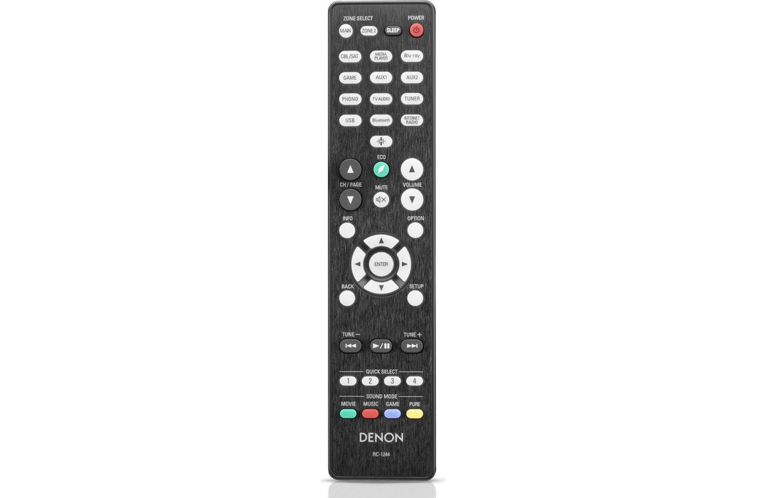 Denon AVR-X1700H 8K Home Theater AV Receiver with Dolby Atmos®