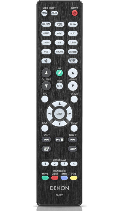 Denon AVR-X3800H 8K Home Theater AV Receiver with Dolby Atmos®