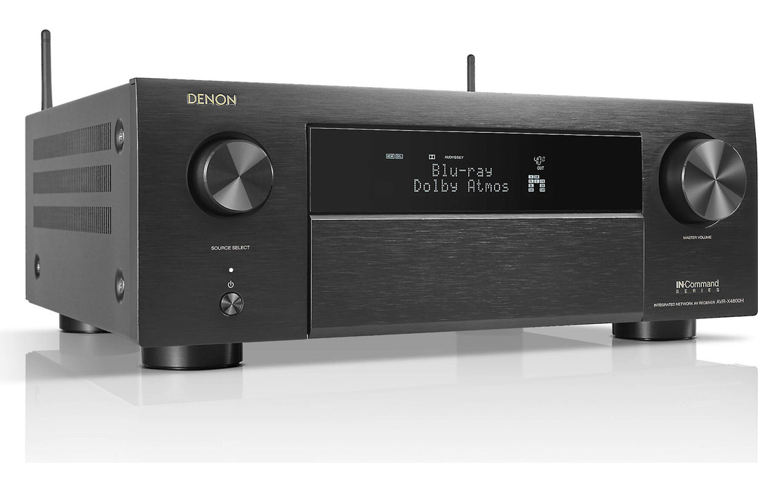 Denon AVR-X4800H 8K Home Theater AV Receiver with Dolby Atmos®