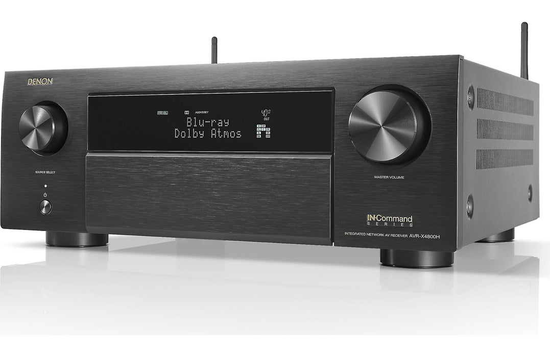 Denon AVR-X4800H 8K Home Theater AV Receiver with Dolby Atmos®