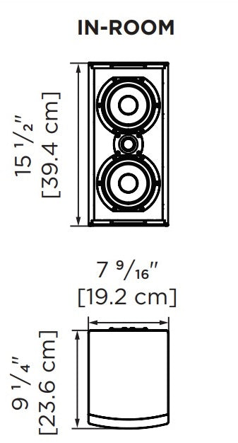 Triad InRoom Bronze LCR Speaker