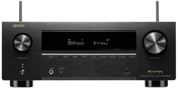 Denon AVR-X2800H 8K Home Theater AV Receiver with Dolby Atmos®