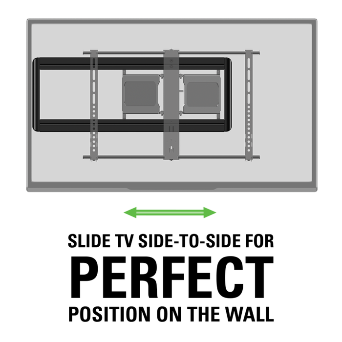 Sanus Slim Full Motion TV Wall Mount for 40-80" TVs - VLF613
